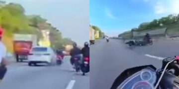 [VIDEO] Apabila tukar lorong guna niat