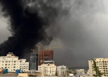 Hujan hitam melanda Tehran