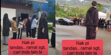 [VIDEO] ‘Meriah beratur, nak beli lamb shank ke?’