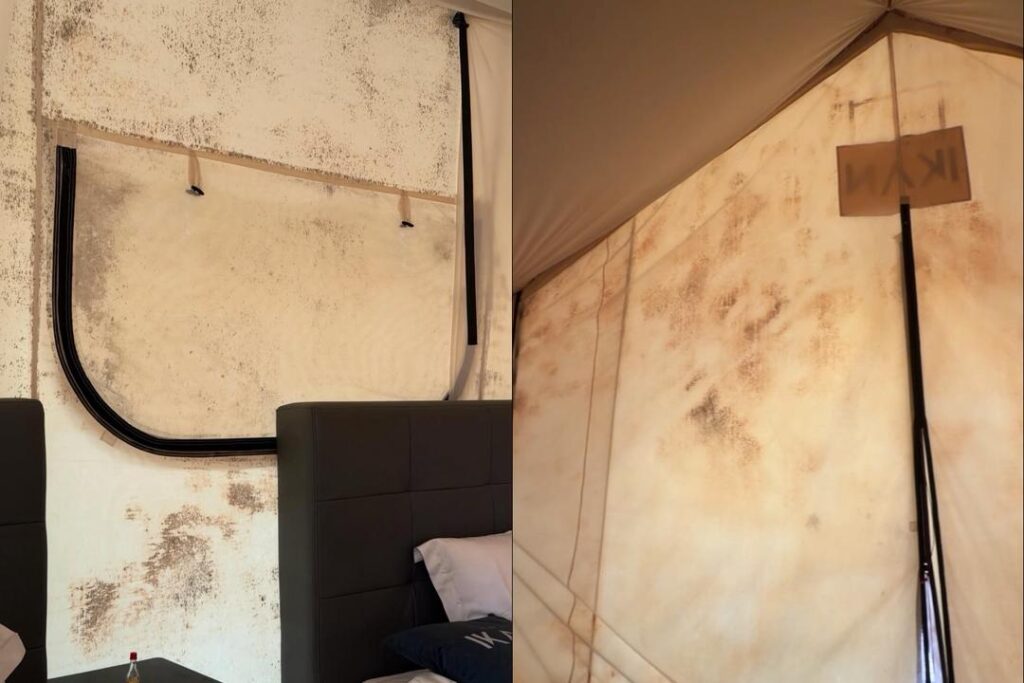 Bayar RM1,300 tapi ‘glamping’ di khemah berkulat