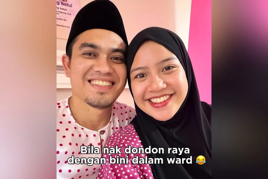 [VIDEO] Suami beli baju ‘ala hospital’ demi sedondon dengan isteri di hospital