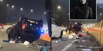 [VIDEO] Penuntut USIM maut tercampak, dua rakan cedera