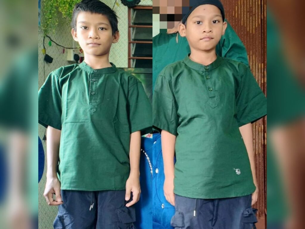 Dua kanak-kanak lelaki hilang sejak Jumaat
