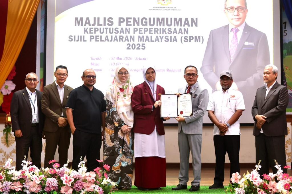 591 calon SPM Terengganu peroleh semua A