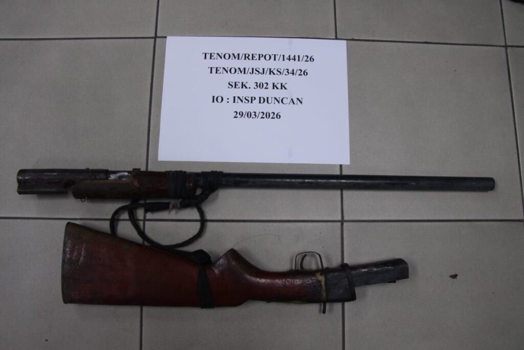 Abang tembak mati adik kandung guna bakakuk