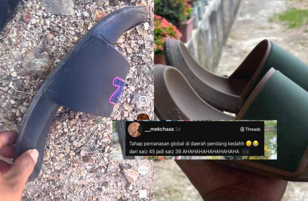 Beraya di Kedah, ramai balik dengan selipar kecil, melengkung