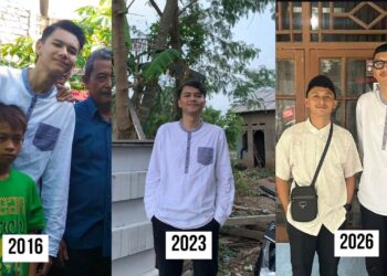 Lelaki pakai baju raya sama selama 10 tahun