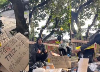 Pekerja kurier buka pandu lalu ambil ‘parcel’