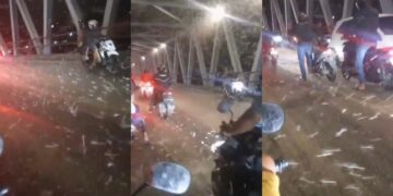 Beribu-ribu kelkatu ‘serang’ penunggang motosikal