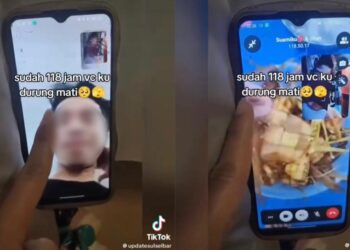 Pasangan kekasih tidak jemu ‘video call’ 118 jam