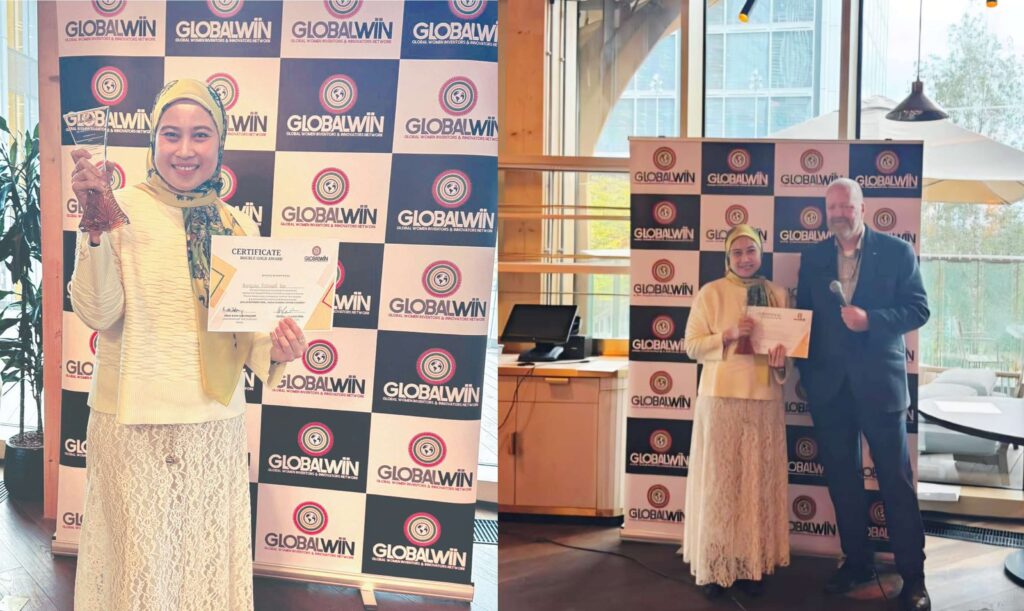 Inovasi Dr. Norazian raih pengiktirafan tertinggi GlobalWIIN