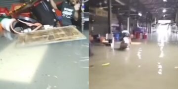 [VIDEO] ‘Port nasi lemak, sup padu di PJ naik air paras pinggang’