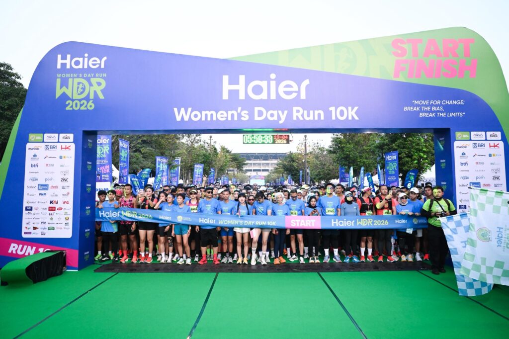 Semangat ‘SEAblings’ warnai HAIER Women’s Day Run 2026