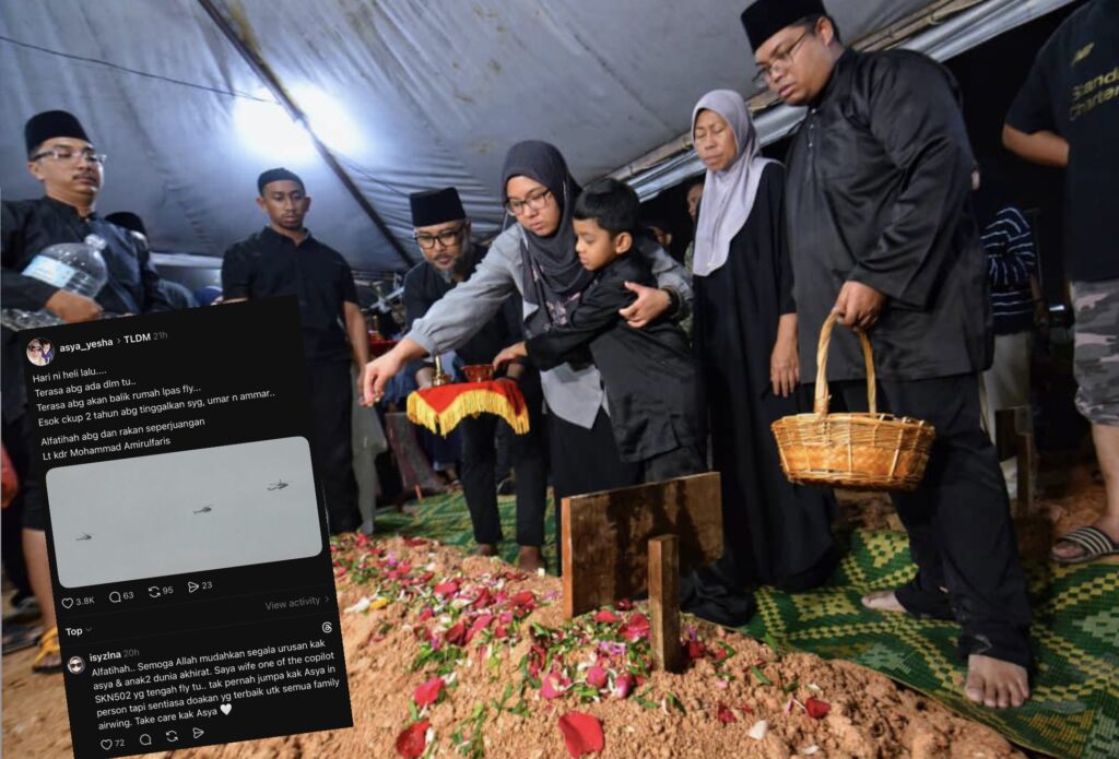 ‘Terasa abang akan balik selepas fly’