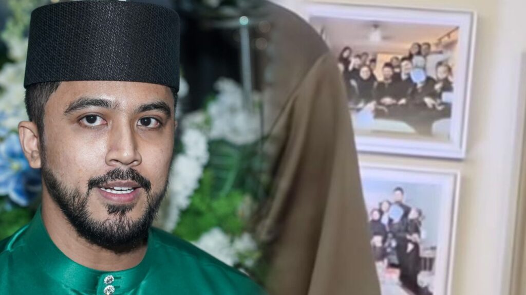 ‘Itu rumah mak ayah saya, terpulang hiasan mereka nak letak’