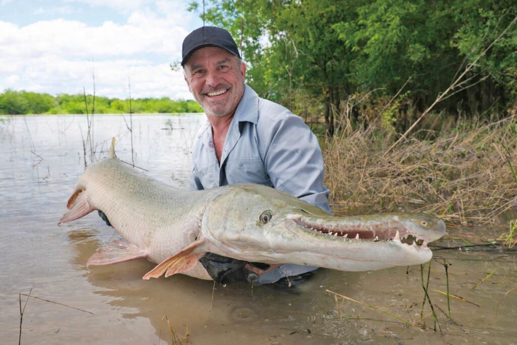 Cyril Chauquet pemburu ikan gergasi