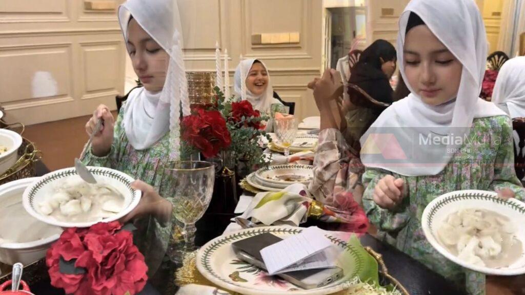 Jemput 8 tetamu, juadah Ecah macam untuk 80 orang