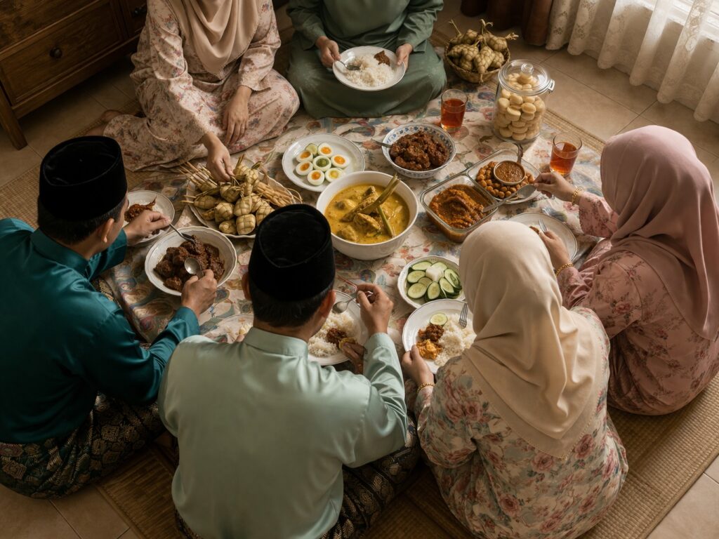 Sindir tetamu datang ramai-ramai