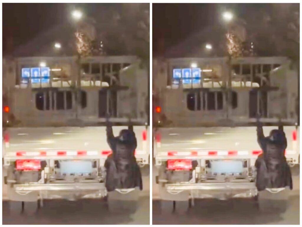 Isteri berpaut pada lori suami, cari bukti curang