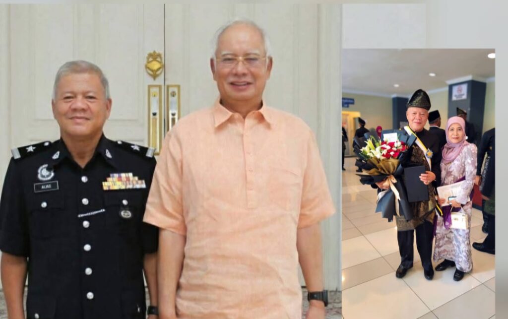 Pengiring rapat Najib kini bergelar Datuk