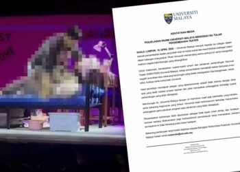 Takutnya bila pelajar universiti berteater
