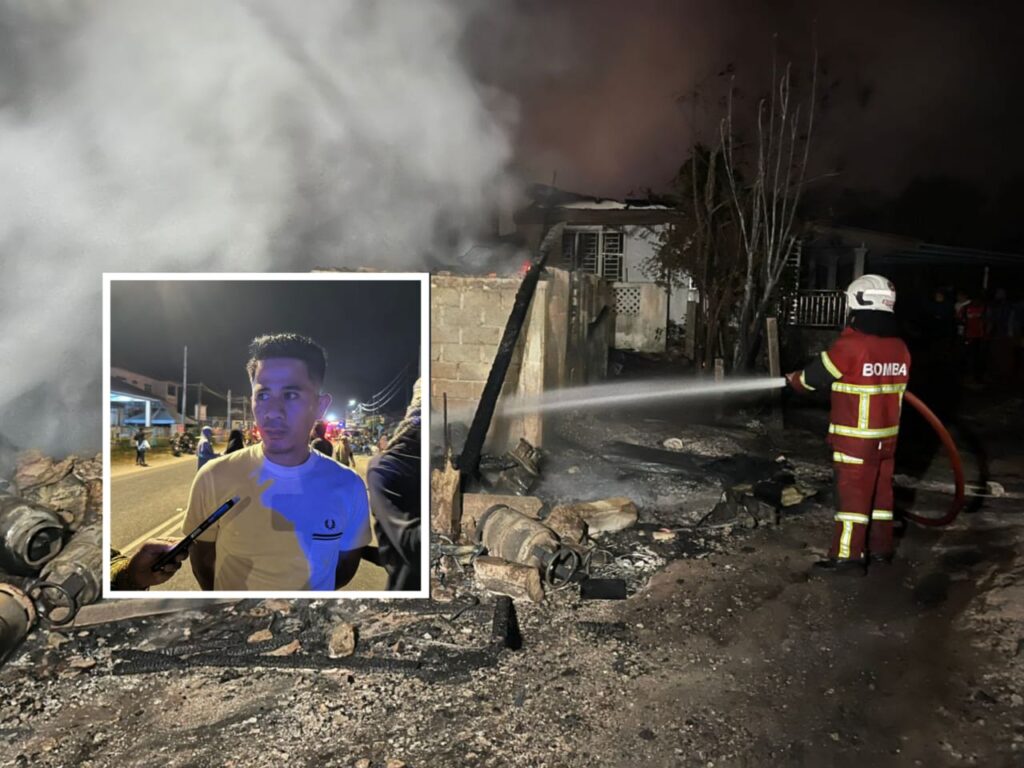 Wang RM50,000 modal, hasil jual tong gas hangus dijilat api