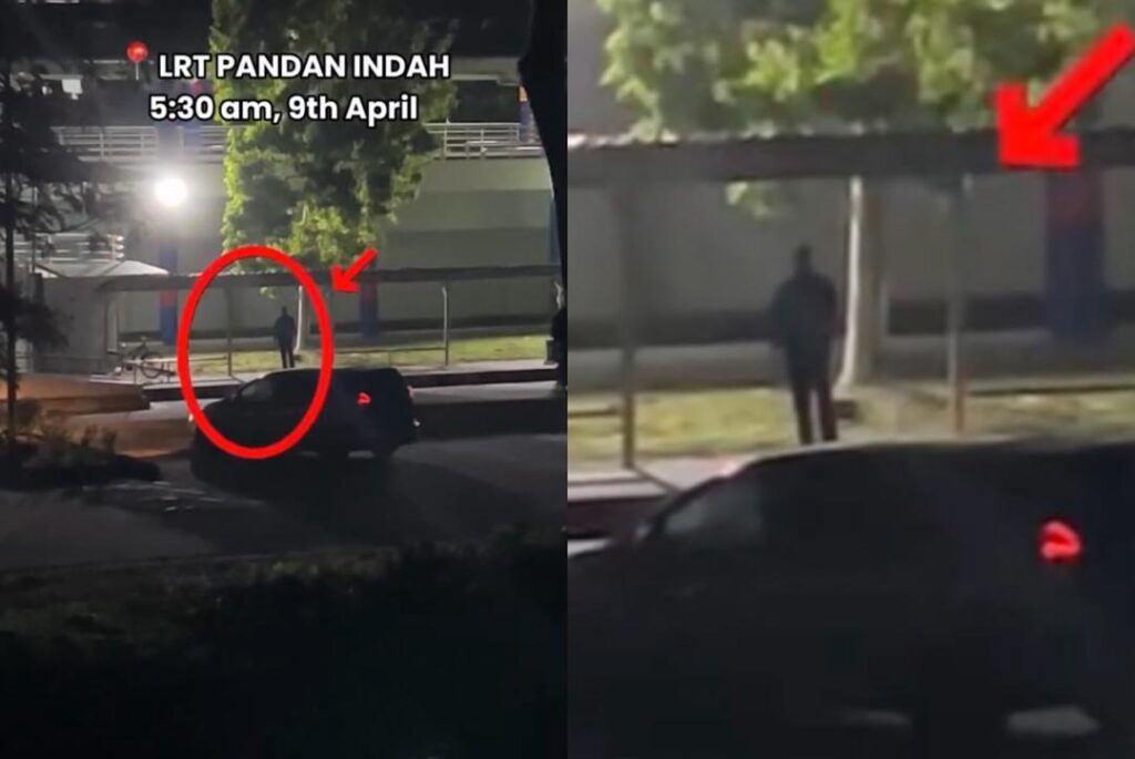 5.30 pagi ada lelaki terjerit-jerit dekat LRT Pandan Indah