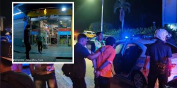 [KEMAS KINI] Selisih faham punca lelaki tumbuk wanita depan pasar raya