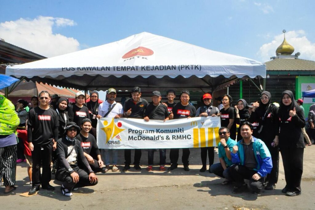 McDonald’s Malaysia agih lebih 6,000 hidangan bantu mangsa kebakaran