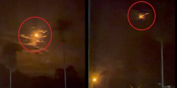 [VIDEO] Objek disyaki serpihan angkasa dikesan di ruang udara Sarawak