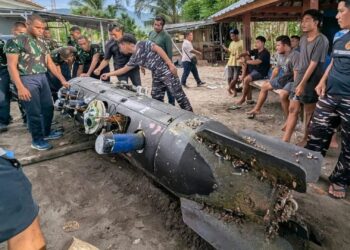 Objek pelik seperti torpedo ditemukan di perairan Indonesia
