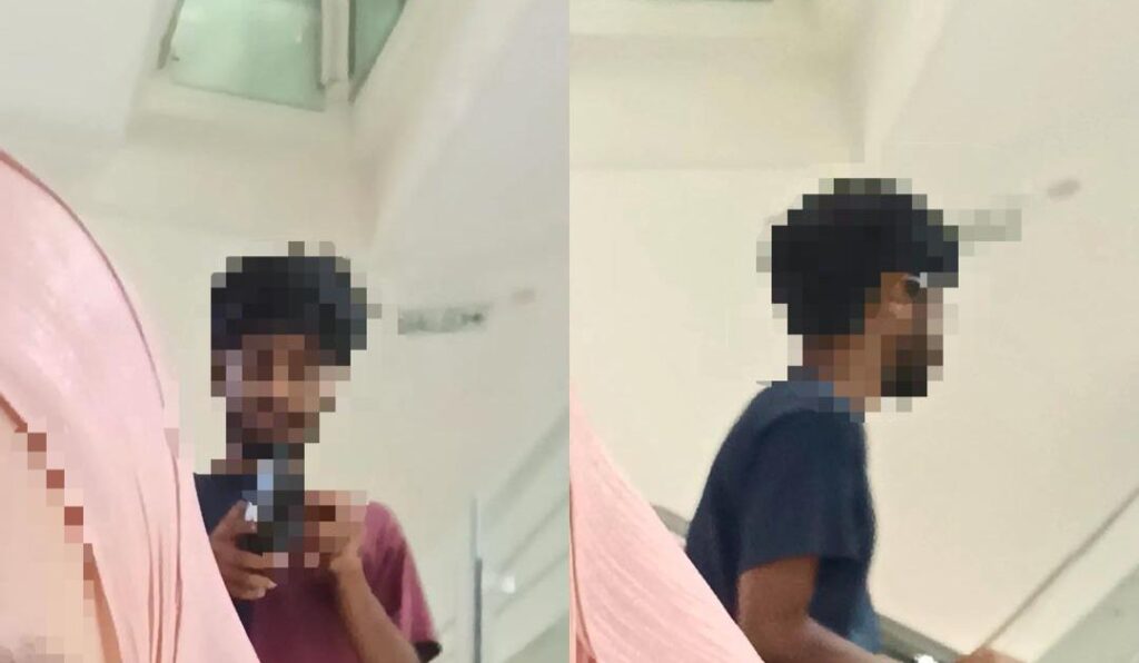 Wanita cemas diekori lelaki warga asing