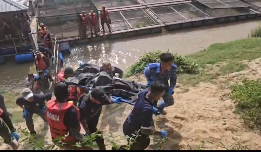 Laungan azan iringi penemuan remaja lemas di Sungai Pahang