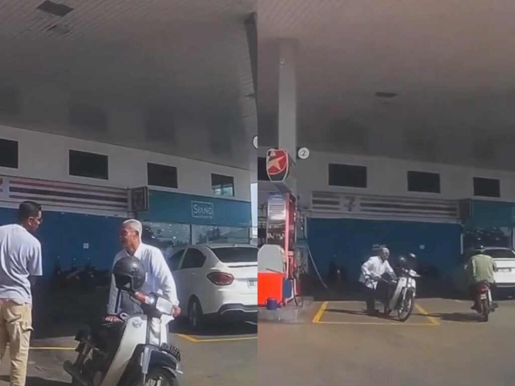 ‘Terima kasih orang baik, semoga Allah sentiasa jaga pak cik’