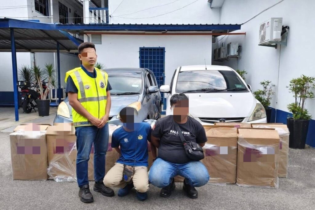 ‘Runner’ dicekup, tak sempat hantar rokok seludup ke Terengganu