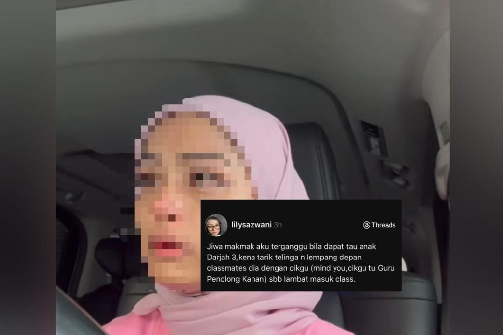 Ibu terkilan, dakwa anak ditampar kerana tolong jaga kelas