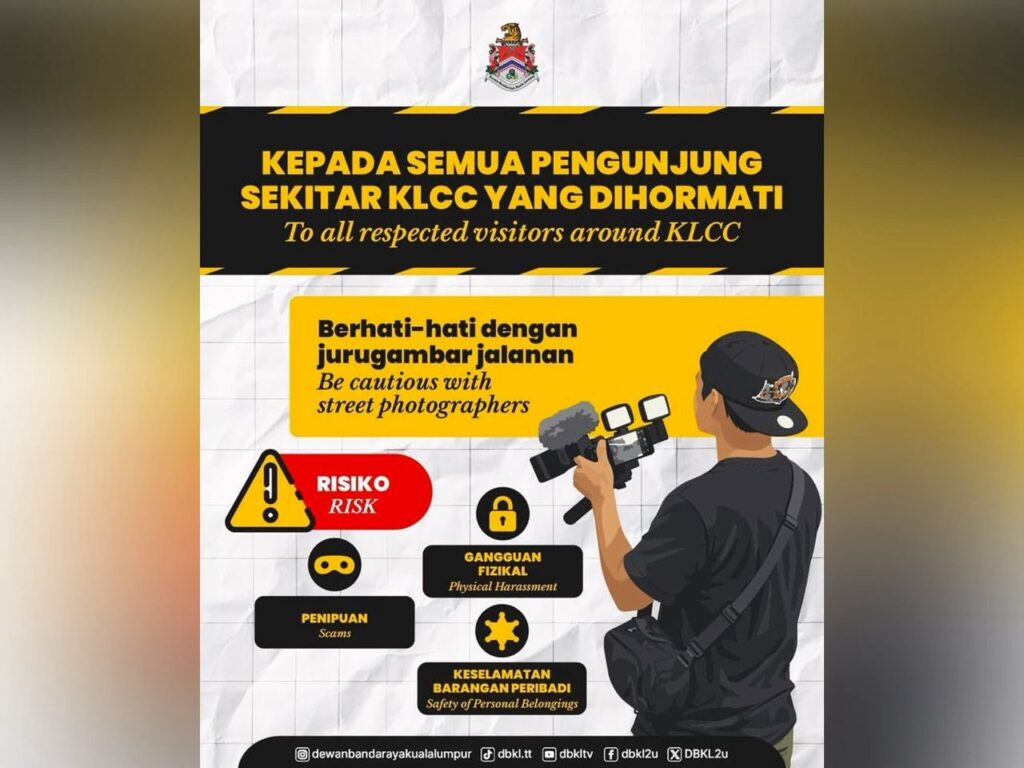Awas ‘ulat foto’ sekitar KLCC