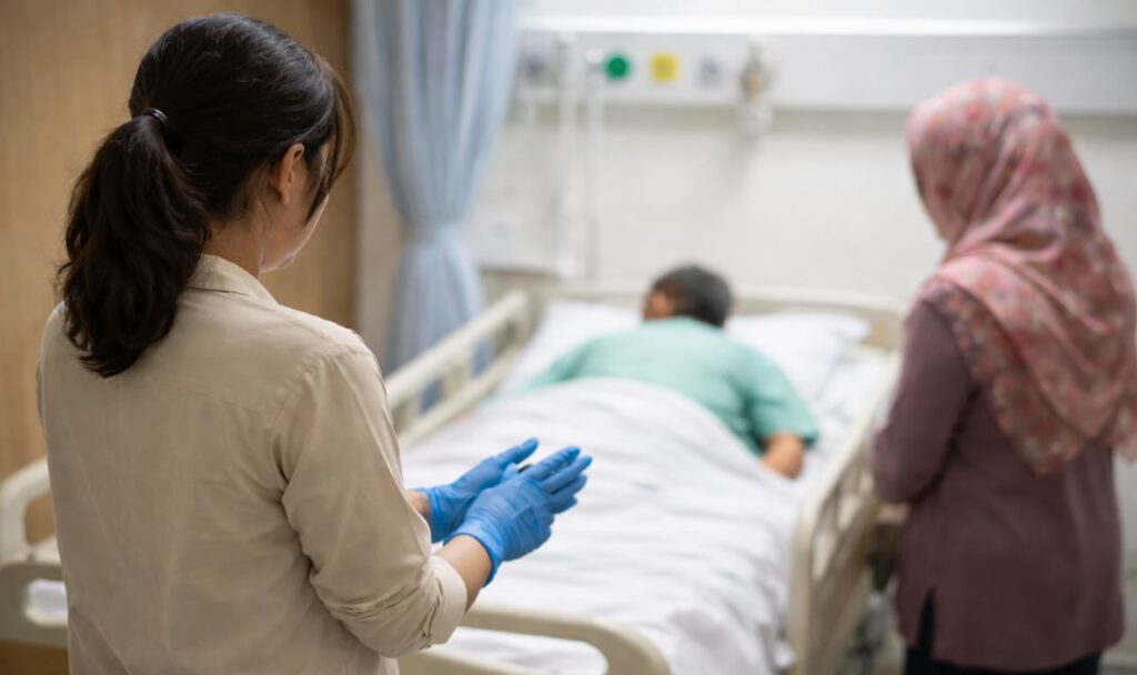 Ingat staf hospital, wanita ‘terpaku’ diminta urus najis suami orang lain