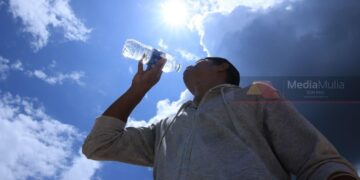 Suhu lebih 30 darjah Celsius hampir seluruh negara hari ini