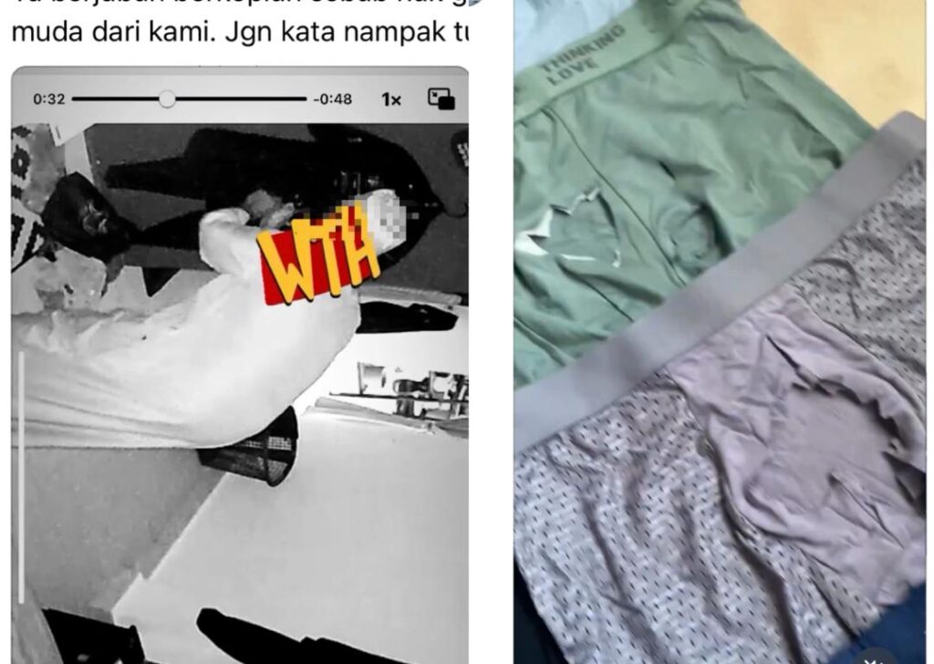 Anggota polis gunting 38 seluar dalam rakan telah jalani hukuman