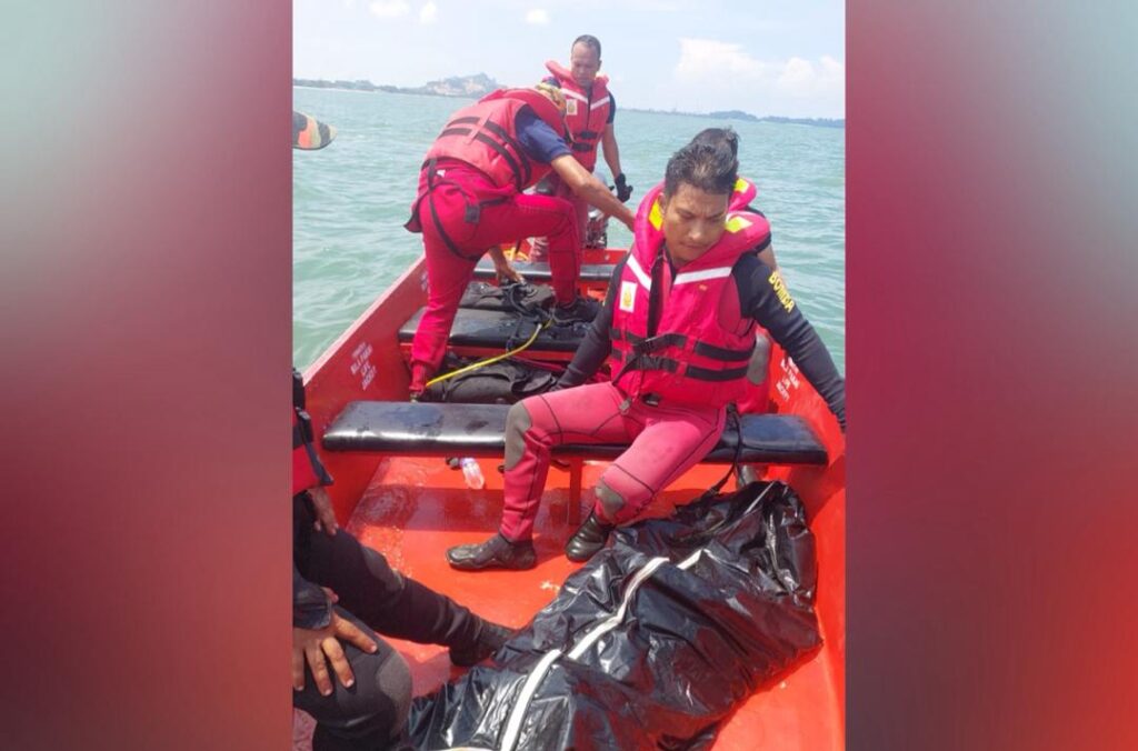 Mayat pelajar cari kepah terapung 400 meter dari lokasi kejadian