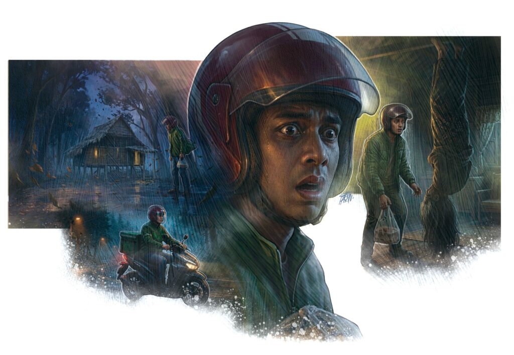 ‘Masuklah, letakkan  di dalam boleh?’