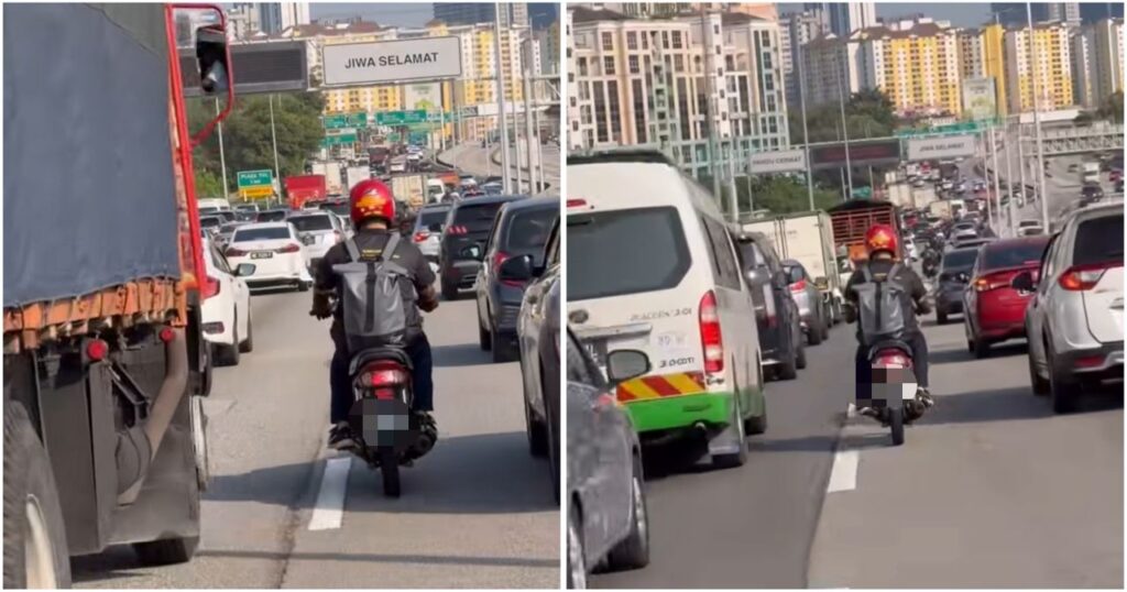 Jaga-jaga lelaki tumbuk cermin sisi tanpa sebab di LDP