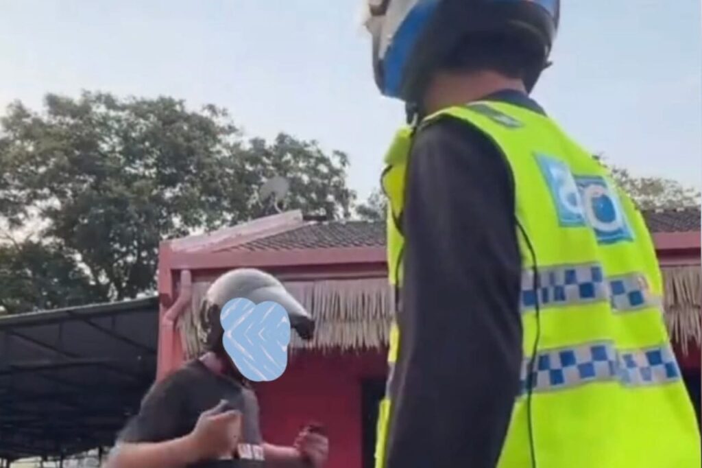 Lelaki menyamar polis kandungan TikTok ditahan