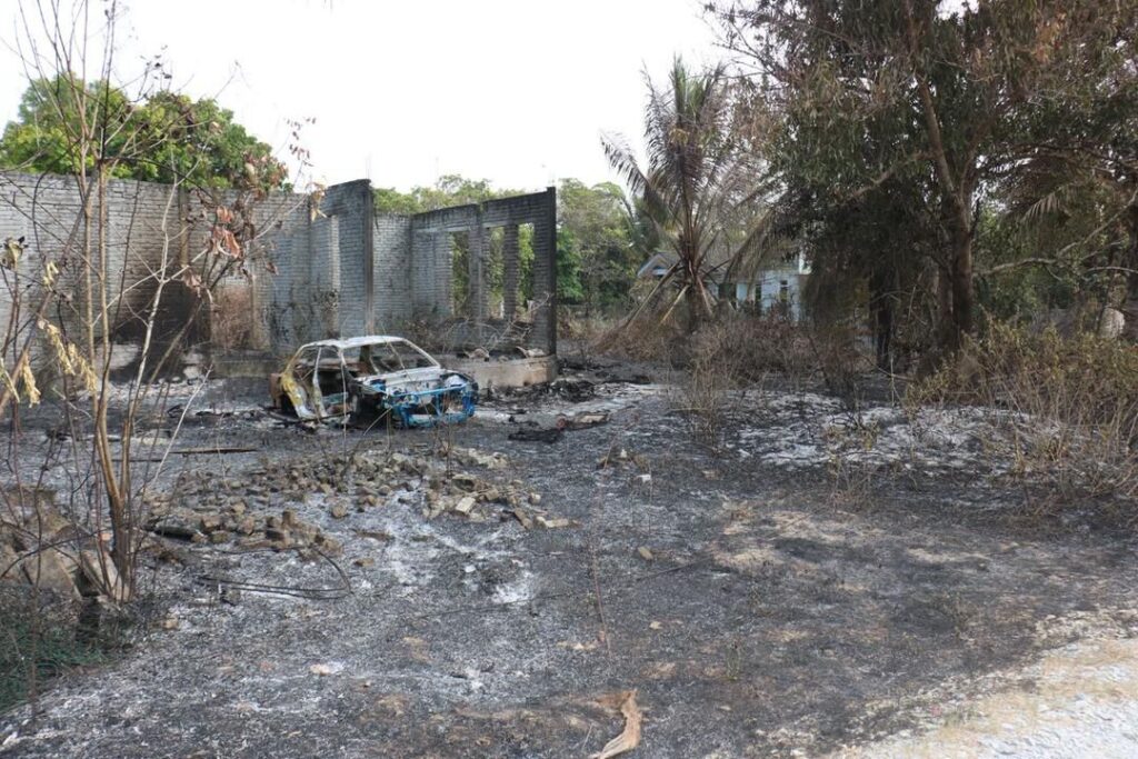 Wanita bakar sampah hingga merebak, rosakkan harta benda bebas jamin polis