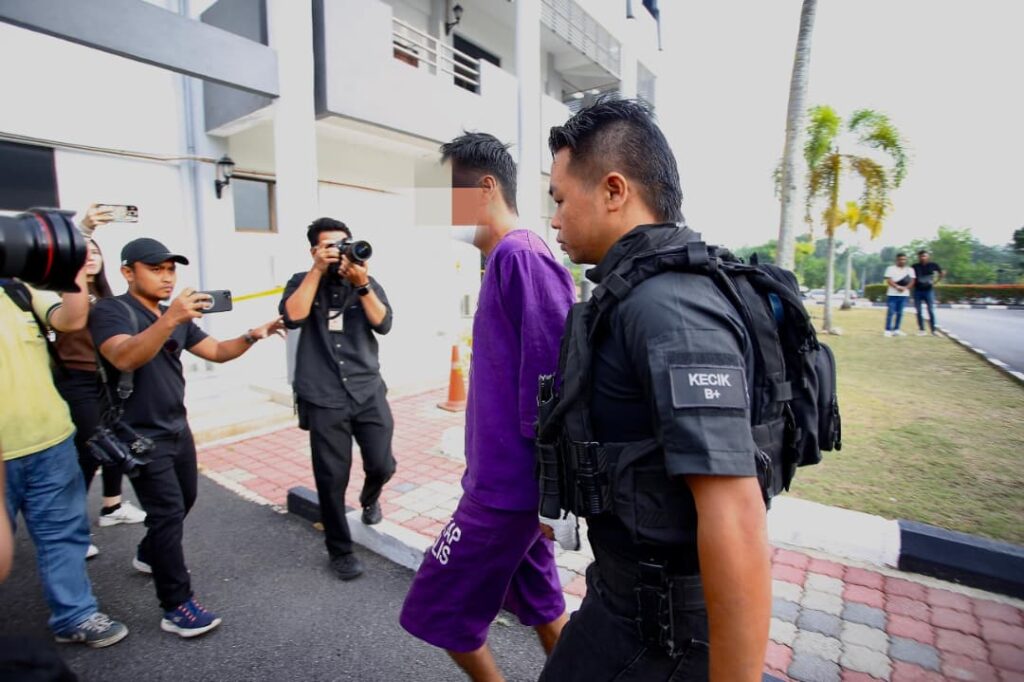 Lelaki pukul isteri hingga keguguran tiba di Mahkamah Sungai Petani