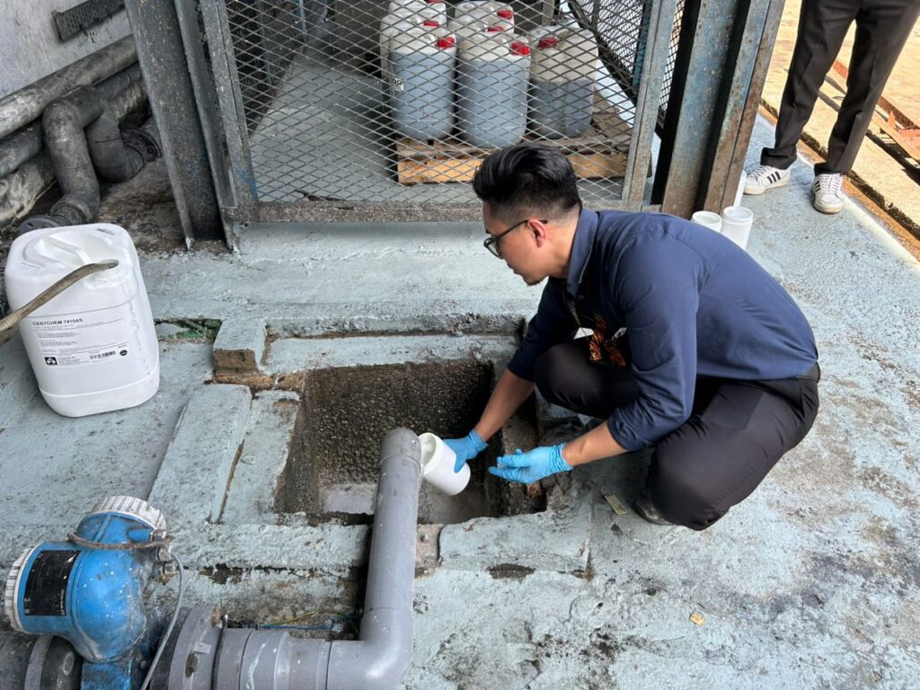 Sistem pam gagal, premis tenusu punca pencemaran