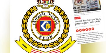 Jata Negara dijana AI, KPDN akui stesen minyak tersilap cetak