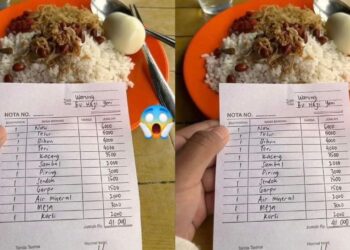 Makan di restoran, lelaki kena bayar pinggan, sudu garpu sekali