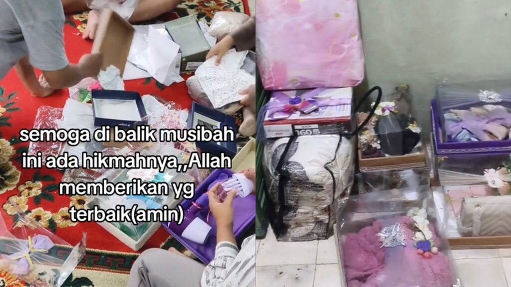 Pengantin lari, keluarga sayu buka semula hantaran